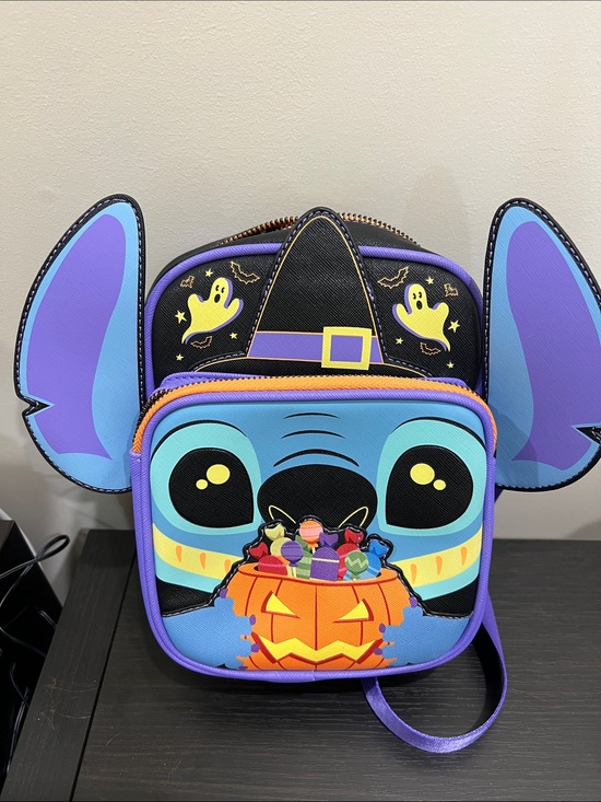 Funko Handbags - Loungefly Stitch Halloween Crossbody Bag used once